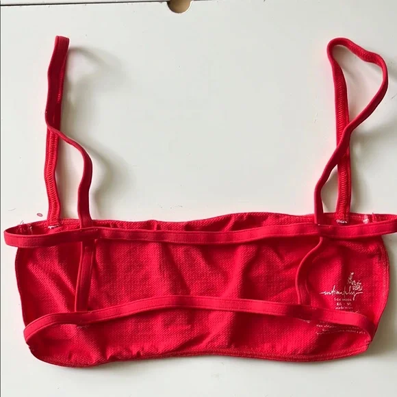 Free People Red Bralette - Picture 2 of 5
